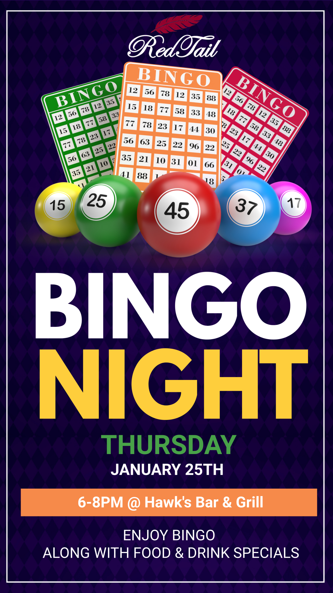 Bingo Night January 27 