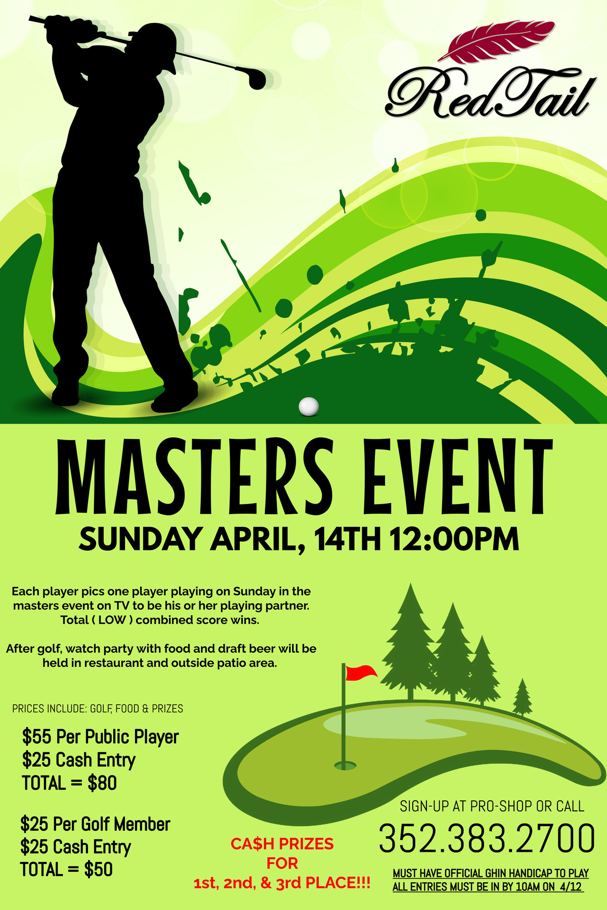 MASTERS EVENT